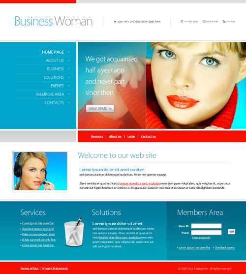 Website laten maken met Mode en Beauty 156 webdesign